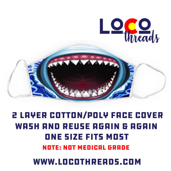 Shark - Face Cover (Mask) Thumbnail