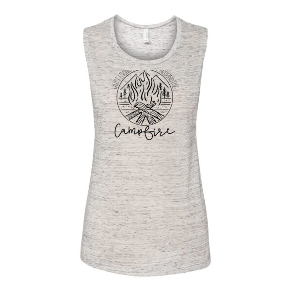 Best Life @ The Campfire - Bella Flowy Scoop Muscle Tank (S) Thumbnail