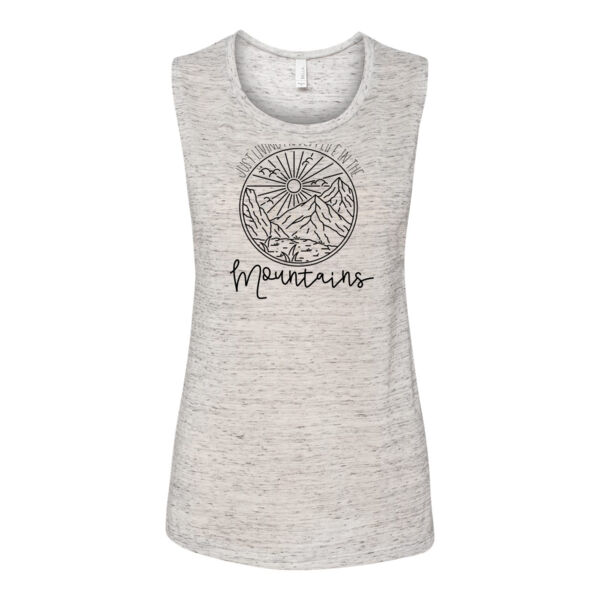Best Life In The Mountains! - Bella Flowy Scoop Muscle Tank (S) Thumbnail