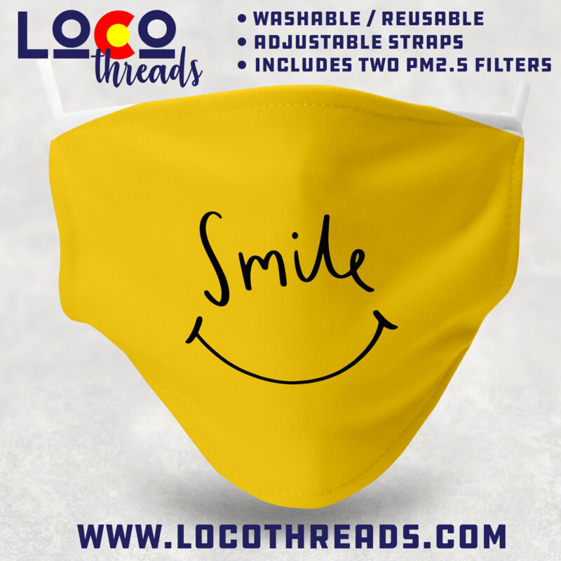 Smile - Adjustable Face Mask with 2 Filters Thumbnail