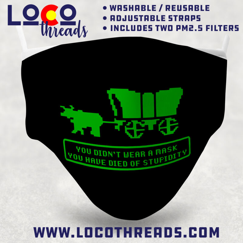 Covid Trail  - Adjustable Face Mask with 2 Filters Thumbnail