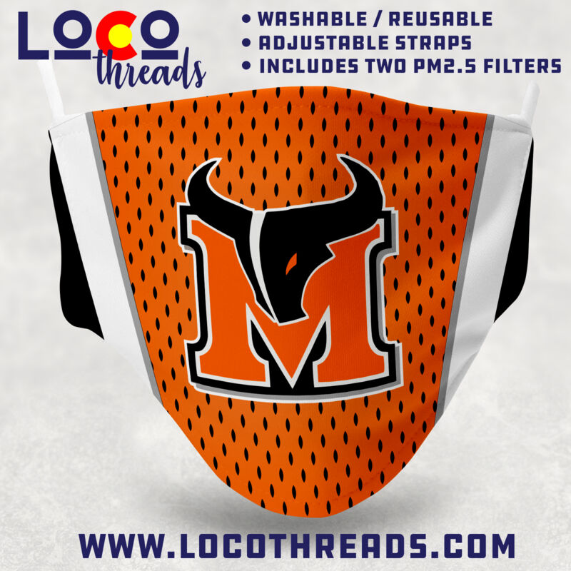 Mead Mavericks - Adjustable Face Mask with 2 Filters Thumbnail