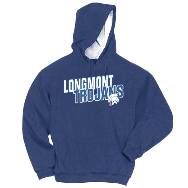 Longmont Trojans Athletics - Champion Reverse Weave® Pullover Hooded Sweatshirt Thumbnail