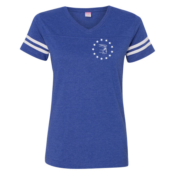 Trojan Nation - LAT Ladies' Football Fine Jersey T-Shirt Thumbnail