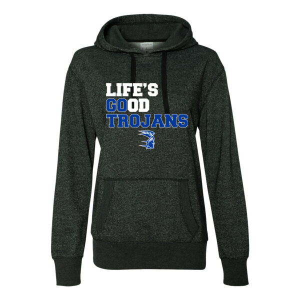 Life's Good, Go Trojans - Glitter Hoodie Thumbnail