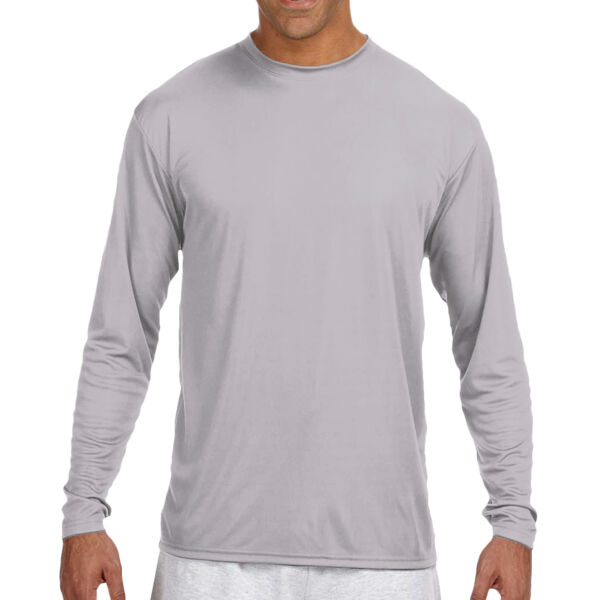 Longmont LT - Long Sleeve Cooling Performance Crew Dark Color Shirt Thumbnail