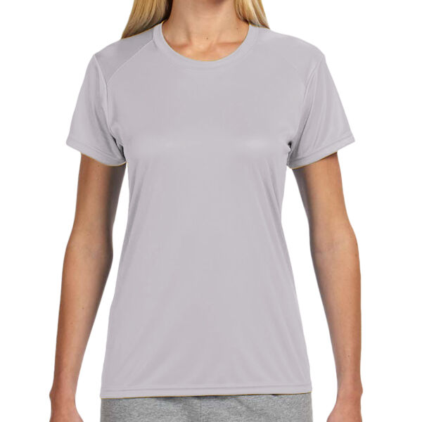 Longmont LT - Ladies' Shorts Sleeve Cooling Performance Crew Dark Color Shirt Thumbnail