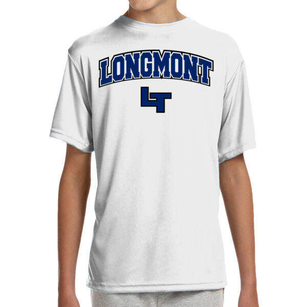 Longmont LT - (S) Youth Shorts Sleeve Cooling Performance Crew Ligh Color Shirt Thumbnail