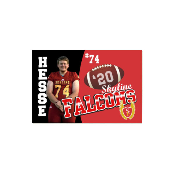 Custom Skyline  - 18" x 27" YardSign Thumbnail