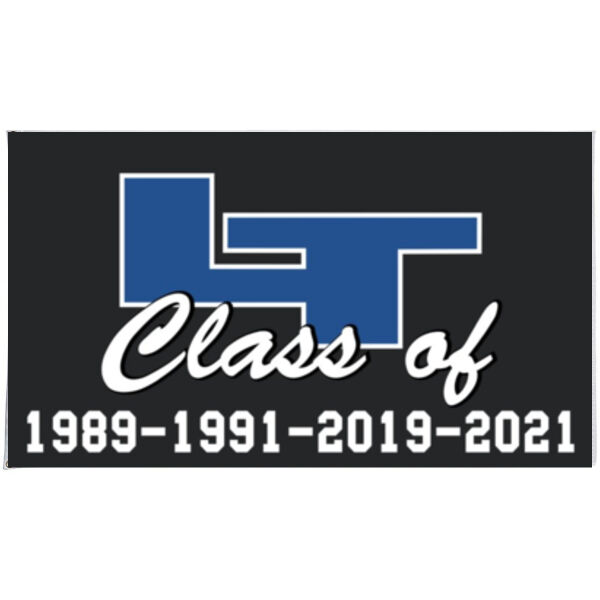 Customizable LT Flag Grad Years - 3' x 5' Polyester Mesh Flag Horizontal Thumbnail