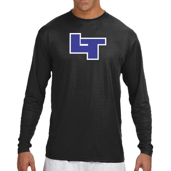 LT - Long Sleeve Cooling Performance Crew Dark Color Shirt Thumbnail