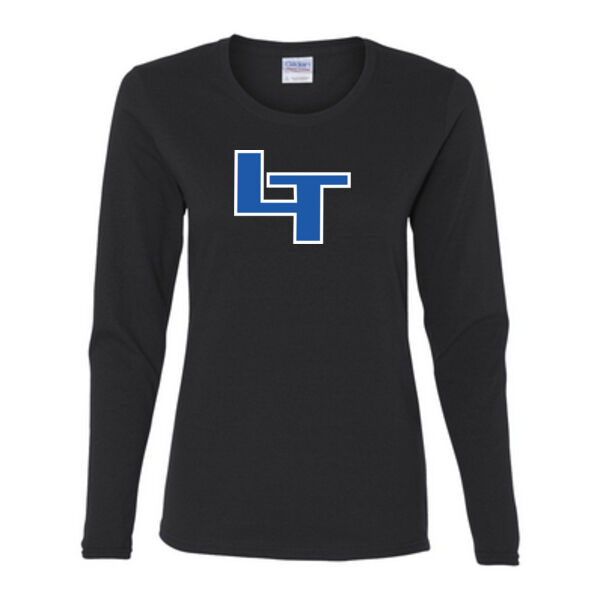 LT - Gildan Ladies Ultra Cotton™ Long Sleeve Missy Fit T Shirt Thumbnail