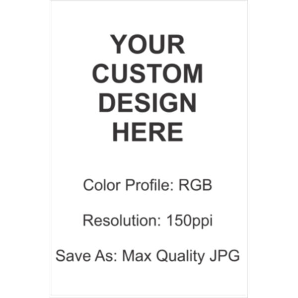 18" x 27" CUSTOM Fan Sign Thumbnail