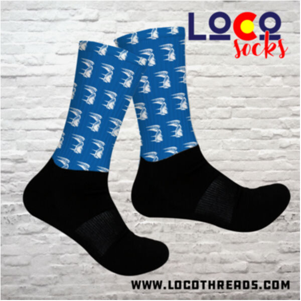 Trojan Head Socks - Athletic Socks Thumbnail