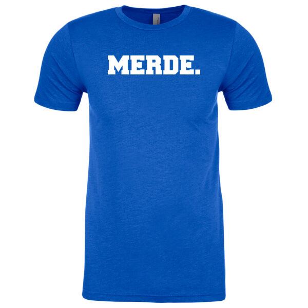 Merde. - Men's CVC Crew Thumbnail