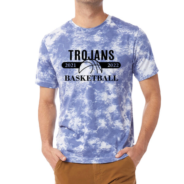 Trojans Basketball - Unisex Go-To T-Shirt Thumbnail