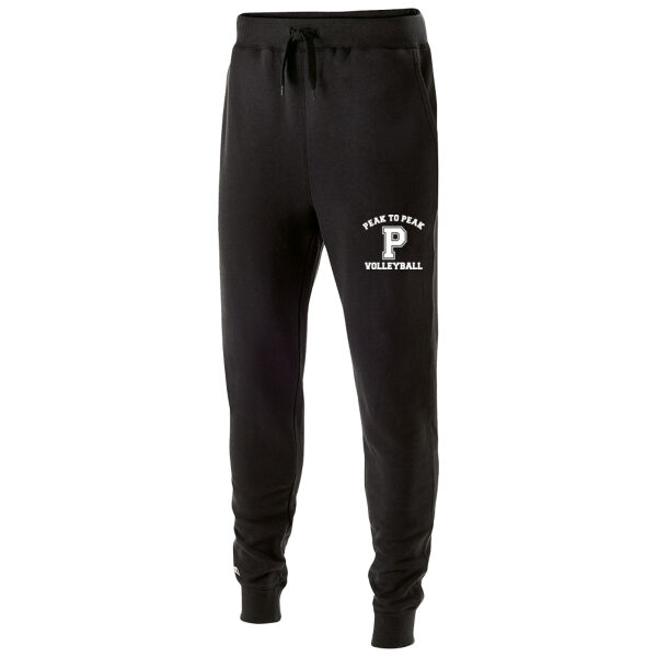 Peak to Peak Volleyball P - Unisex Athletic Fleece Jogger Sweatpant Thumbnail