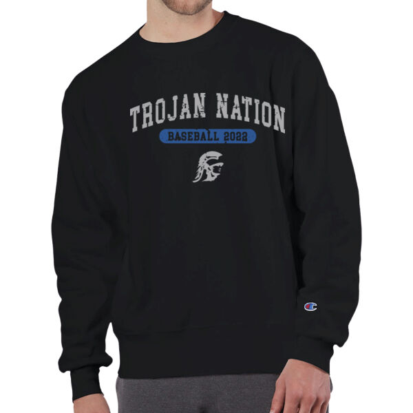 Trojan Nation - Champion Adult Reverse Weave® 12 oz. Crew Thumbnail
