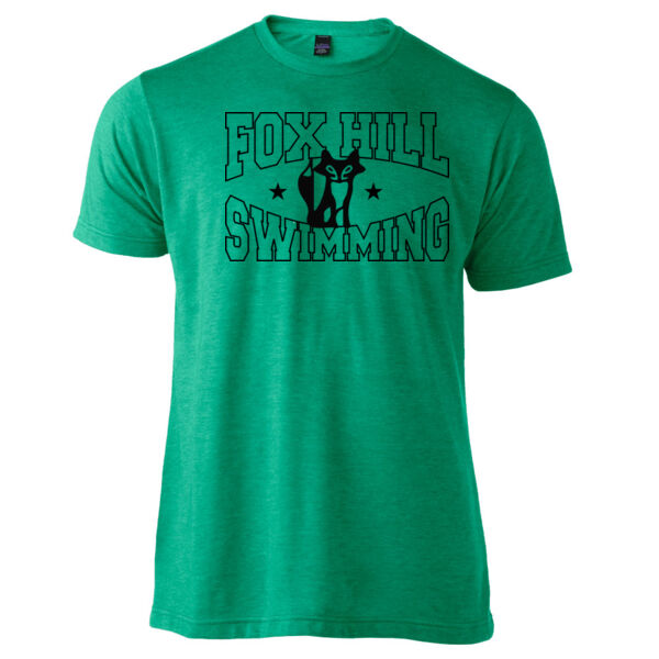 Fox Hill Swimming - Unisex Poly-Rich Tee Thumbnail