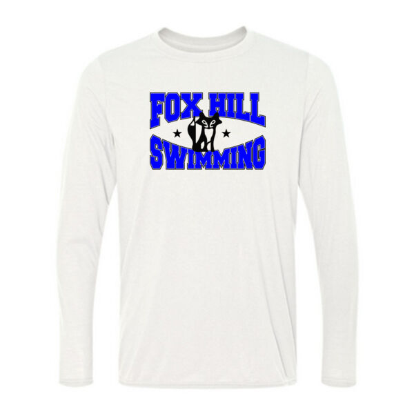 Fox Hill Swimming - Light Long Sleeve Ultra Performance Active Lifestyle T Shirt Thumbnail