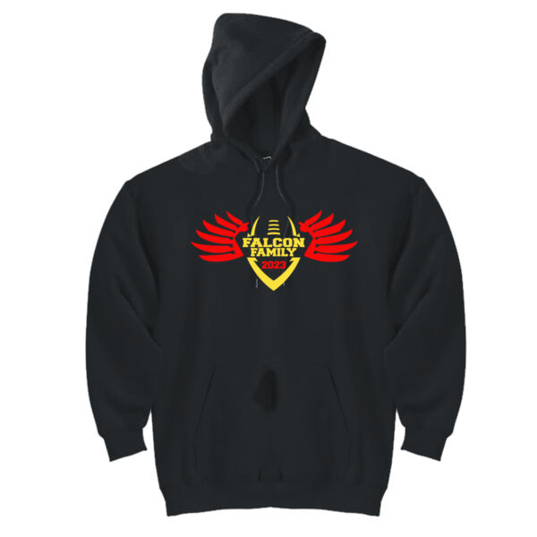 Falcon Family - DryBlend™ Pullover Unisex Hooded Sweatshirt Thumbnail