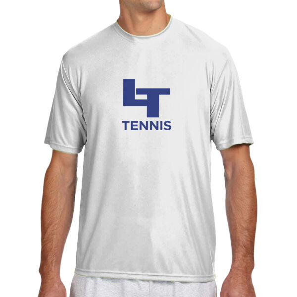 LT Tennis - (S) Shorts Sleeve Cooling Performance Crew Light Color Shirt Thumbnail