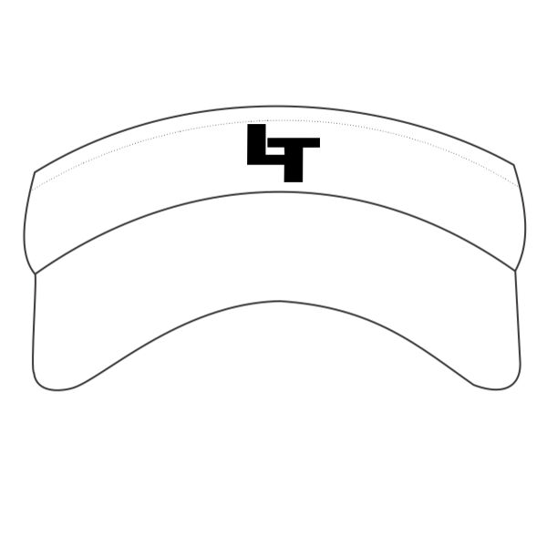 LT - UltraClub Classic Cut Chino Cotton Twill Visor Thumbnail