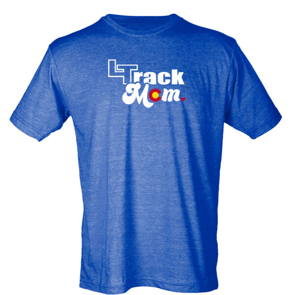Track Mom - Unisex Poly-Rich Tee (H4G) Thumbnail