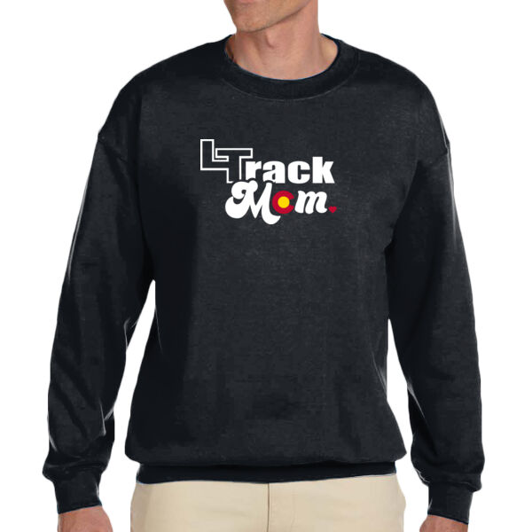 Track Mom - Adult Heavy Blend™ Adult 8 oz., 50/50 Fleece Crew Thumbnail