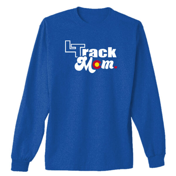Track Mom - Adult Ultra Cotton®  Long-Sleeve T-Shirt Thumbnail
