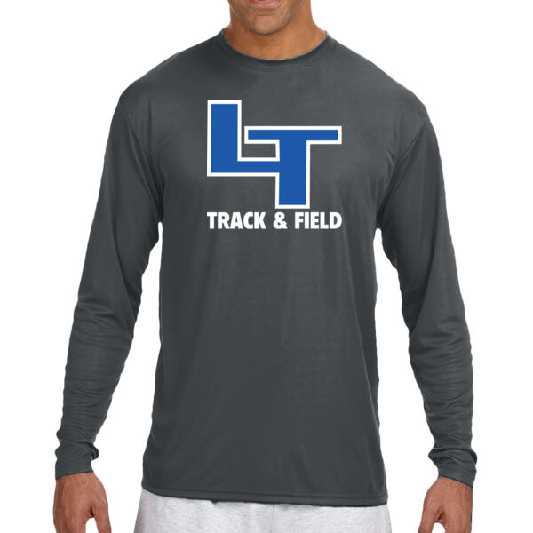 LT Track & Field - Long Sleeve Cooling Performance Crew Dark Color Shirt Thumbnail