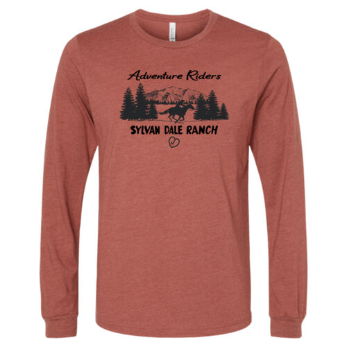 Adventure Riders - Heather CVC Long Sleeve Tee Thumbnail