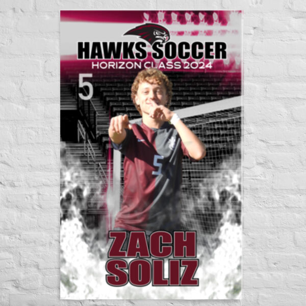 Zach Soliz Banner Flag  Thumbnail
