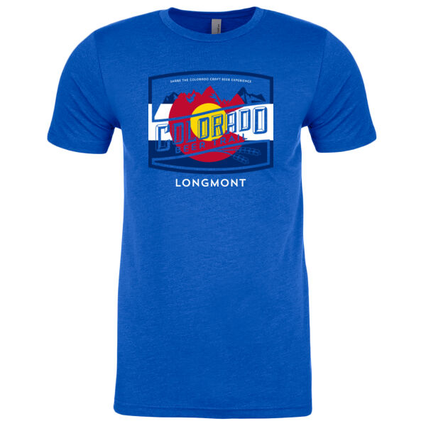 Colorado Beer Trail - update with any City / Text - Unisex CVC Crew Thumbnail