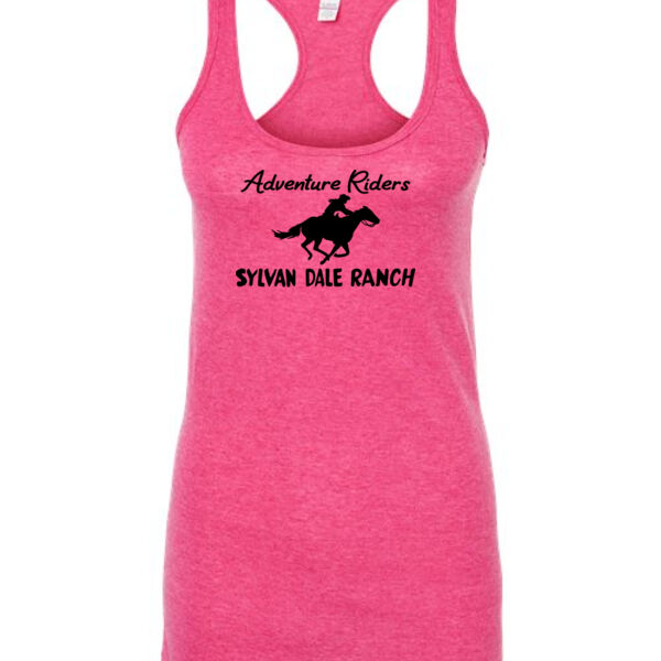 Adventure Riders - Ladies Slim Fit Poly-Rich Racerback Tank Thumbnail