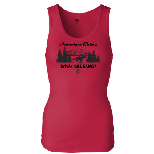 Adventure Riders - Ladies' Softstyle®  Fitted Tank Thumbnail