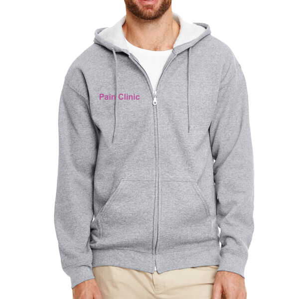 Pain Clinic - Adult Heavy Blend™ Adult 8 oz., 50/50 Full-Zip Hood (S) 2 2 Thumbnail
