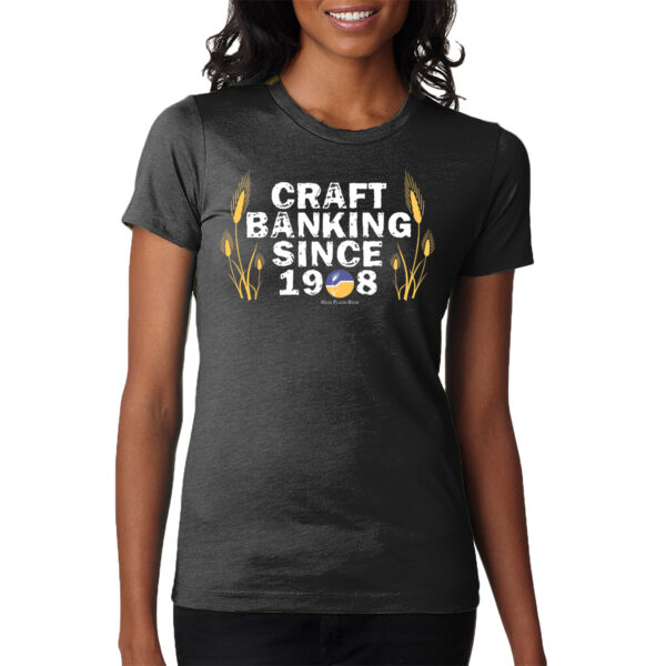 Craft Banking - Ladies' CVC T-Shirt Thumbnail
