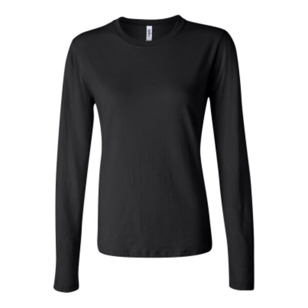 Interlocking S C Rhinestone Bling - Bella Long Sleeve Crew Tee Thumbnail
