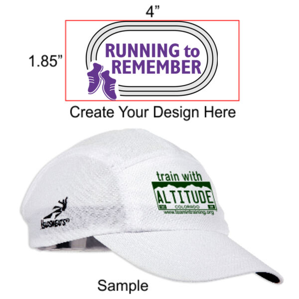 Running to Remember - The Longest Day - Headsweat Hat Thumbnail