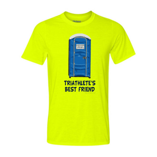 Triathlete's Best Friend Porta Potty - Light Youth Ultra Performance 100% Performance T Shirt Thumbnail