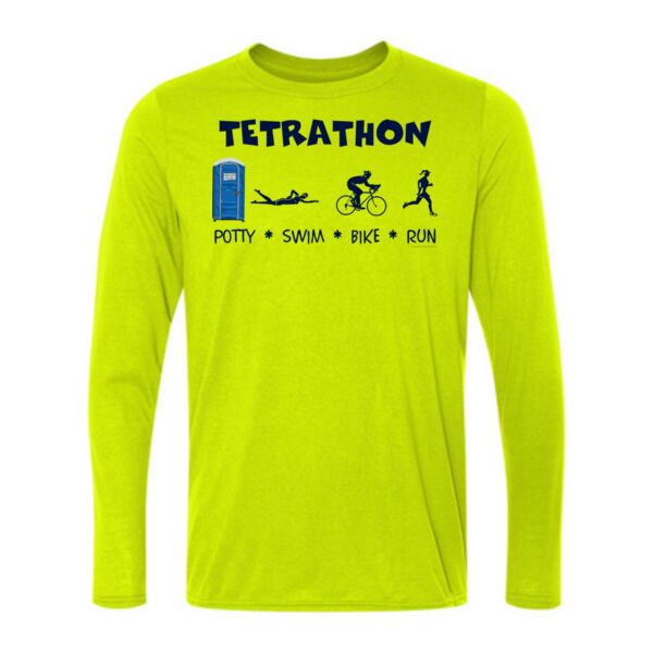 Tetrathon Women's  - Light Long Sleeve Ultra Performance 100% Performance T Shirt Thumbnail