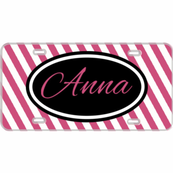 Name Custom Mini License Plate Stripes - You Make It Thumbnail