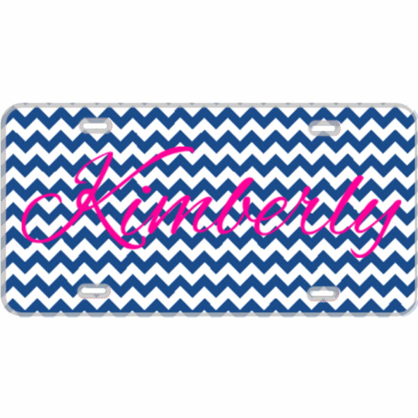 Custom Mini License Plate Chevron - You Make It Thumbnail