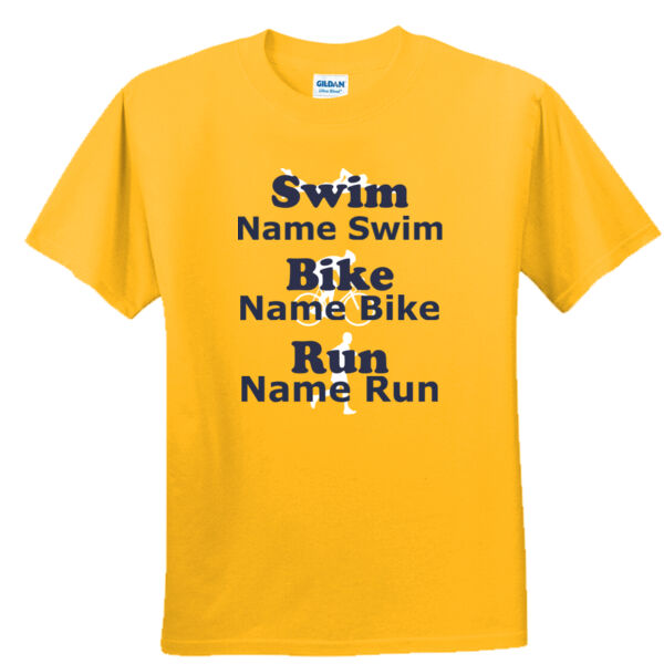 Triathlon Male Support Shirt - Youth Ultra Cotton™ 100% Cotton T Shirt 2 Thumbnail
