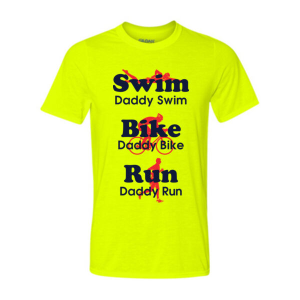 Triathlon Daddy - Light Youth/Adult Ultra Performance Active Lifestyle T Shirt Thumbnail