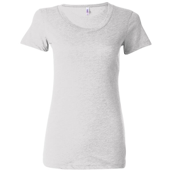 I See Crazy People Male Triathlon Icons - (S) Ladies' Triblend Short Sleeve T-Shirt Thumbnail