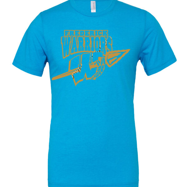 Frederick Warriors Single Color - Cotton/Polyester T-Shirt Thumbnail