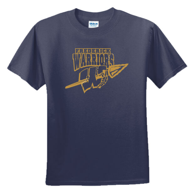 Frederick Warriors Single Color - Unisex or Youth Ultra Cotton™ 100% Cotton T Shirt Thumbnail