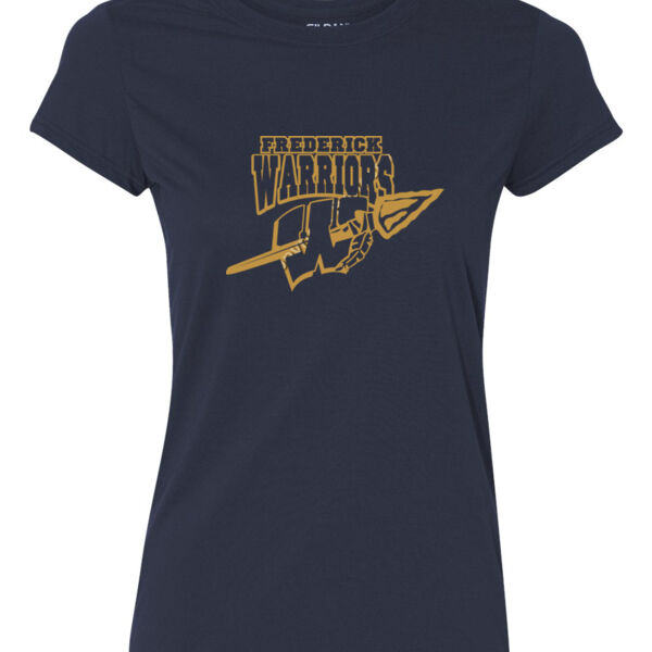 Frederick Warriors Single Color - Ladies Ultra Performance 100% Performance T Shirt Thumbnail